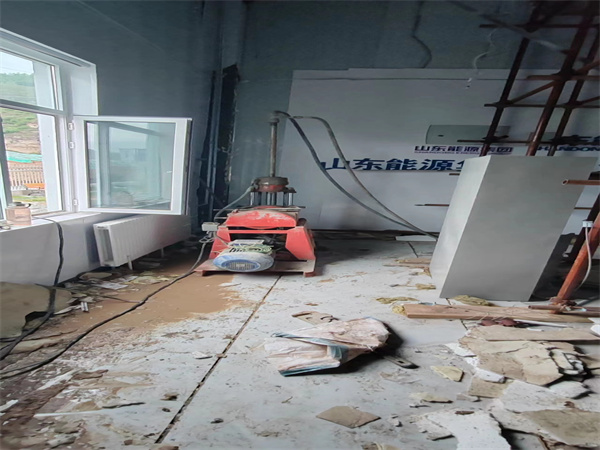 元氏地基基础下沉墙体裂缝加固注浆顶升施工